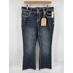 NWT Hydraulic Women's Bootcut Flared‎ Jeans 16W Vintage Y2K Rock Festival